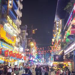 La walking street 🥳