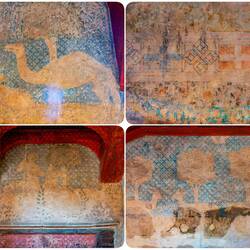 Murals from the Camera Domini (Lord's Bedroom) ... Château de Chillon — Veytaux, Switzerland.