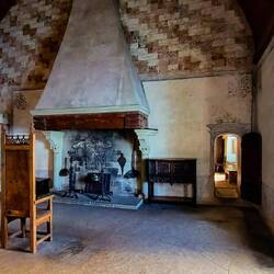The Peter II Room, dedicated to Peter II of Savoy, was used as a guest room during the Savoy Period.