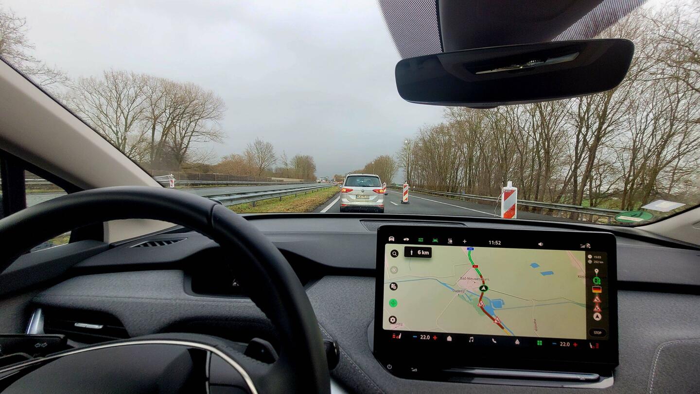 Bye, bye Niederlande - kurzer Check durch die Bundespolizei an der Grenze zu Deutschland.