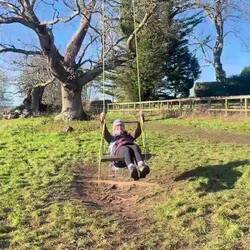 Always time for a swing!