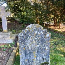 Grave of John Hughs the last man to be hanged for horse stealing