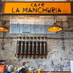 Café La Manchuria—a longtime local café, surviving booms, busts, and changing Cartagena.