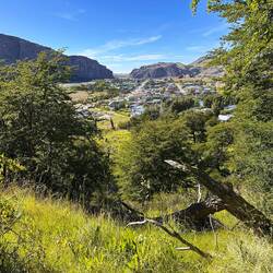 Blick auf El Chaltén