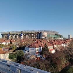 Twickenham Stadium from a distance