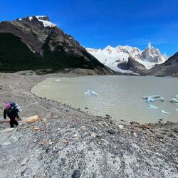 Geröllweg und Megaböen