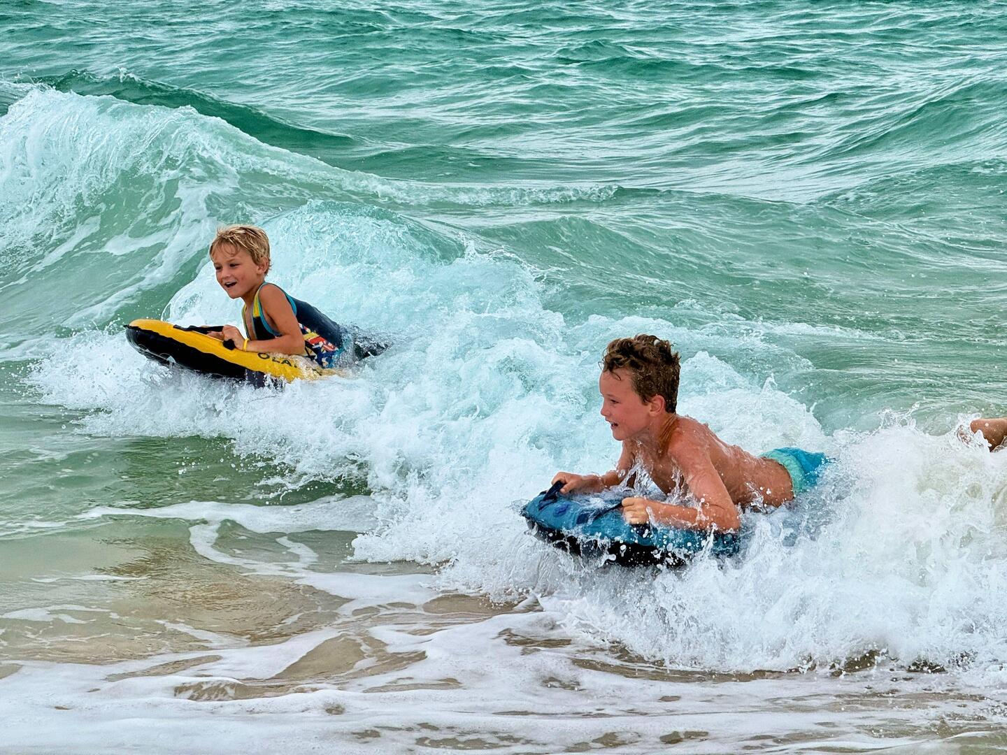 Bodyboard-Action
