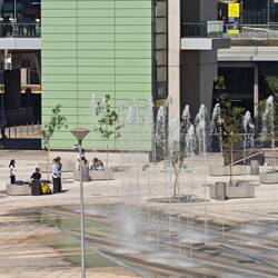 An der Stelle haben wir uns mit Elena nach unserer Ankunft das erste Mal in die Sonne gesetzt.