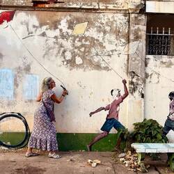 Une ville pleine de street art 😍❤️