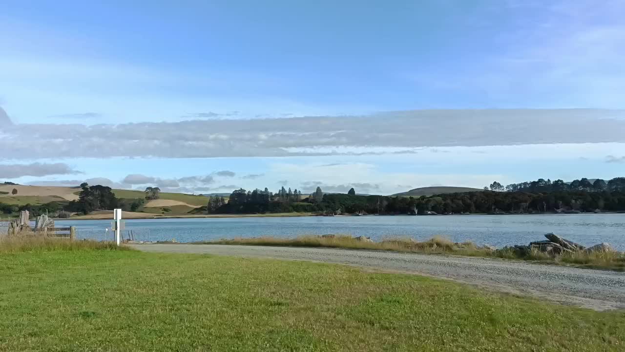 Notre camping avant de partir avec le soleil ☀️