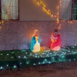 Dekorationen in der Nachbarschaft