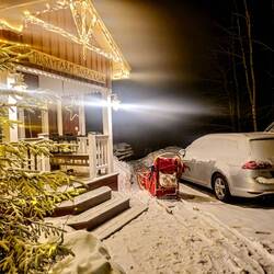 Parkplatz in Schweden. 😂