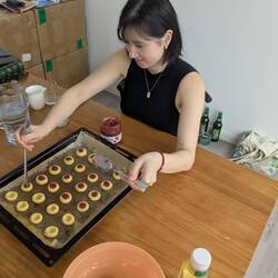 Plätzchen backen mit Noelle