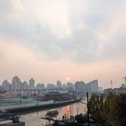 Shanghai im Dezember