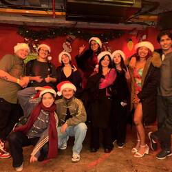 Mit dem Kanadiern und Amerikanern Weihnachten feiern