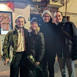 Silvester mit Marie, Hansi und Leo