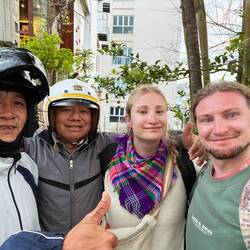 Nos supers guides Tin et Quyen