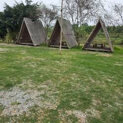 Little huts at the farm 🛖