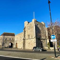 God's House Tower in Southampton, the end point of St. James Way