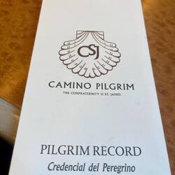 One full credencial full of beautiful stamps