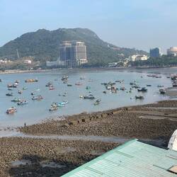 The bay during the day