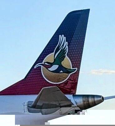 1. Flug mit Airlink (Sunbird)