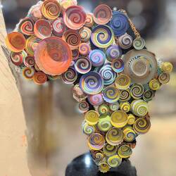 Doha Window Shopping 😉 - Afrika aus Schälchen