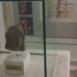 Decorazione del tetto di un tempio volscio.