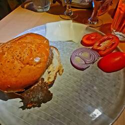 Heute gabs Hamburger Deluxe