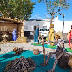 Krippe in Azinhal - sehr schön gestaltet!