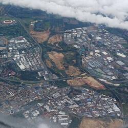 Anflug auf Johannesburg