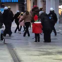 Probe für die morgige Prozession: Ankunft der Heiligen 3 Könige.