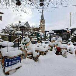 Der Garten von Frau Berg in Mudersbach....