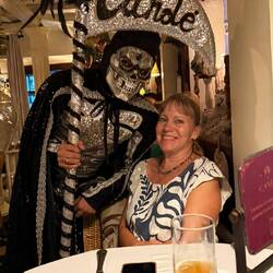 es kam noch der Sensenmann vorbei.. sooo schlecht war's Essen aber nicht