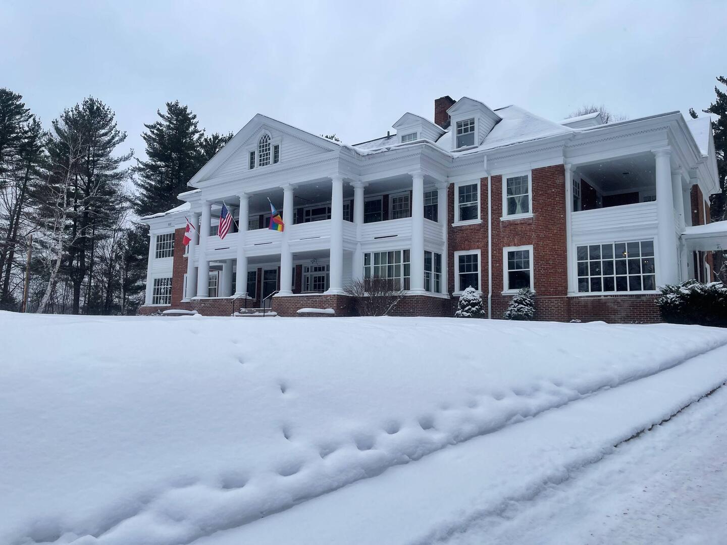 Notre auberge, simple mais vraiment cute...