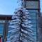 Christmas tree made from old skis ⛷️