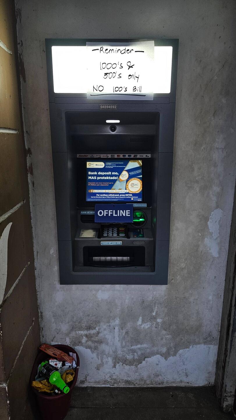 Alle Bankomaten funktionieren seit 2 Tagen nicht mehr.