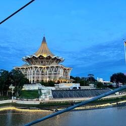 Regierungsgebäude von Kuching