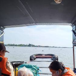 Traversée en taxi boat 🛶