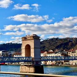 Römerbrücke an der Rhone
