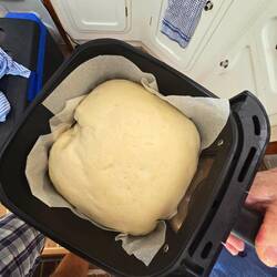 Cooked in the air-fryer.