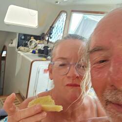 Taste-test. A bit heavy, but still tasted great!