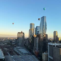 ....morgendliches Melbourne um 6:00h