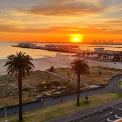 Sonnenuntergang am letzten Abend🌅