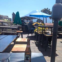 Snug rooftop and view