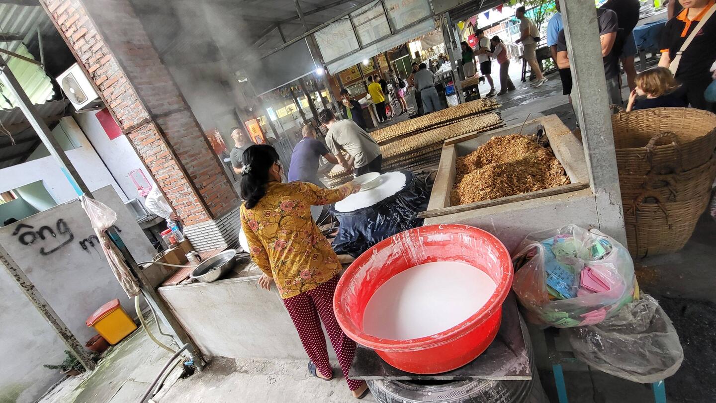 Fabrique de nouilles de riz 🍜