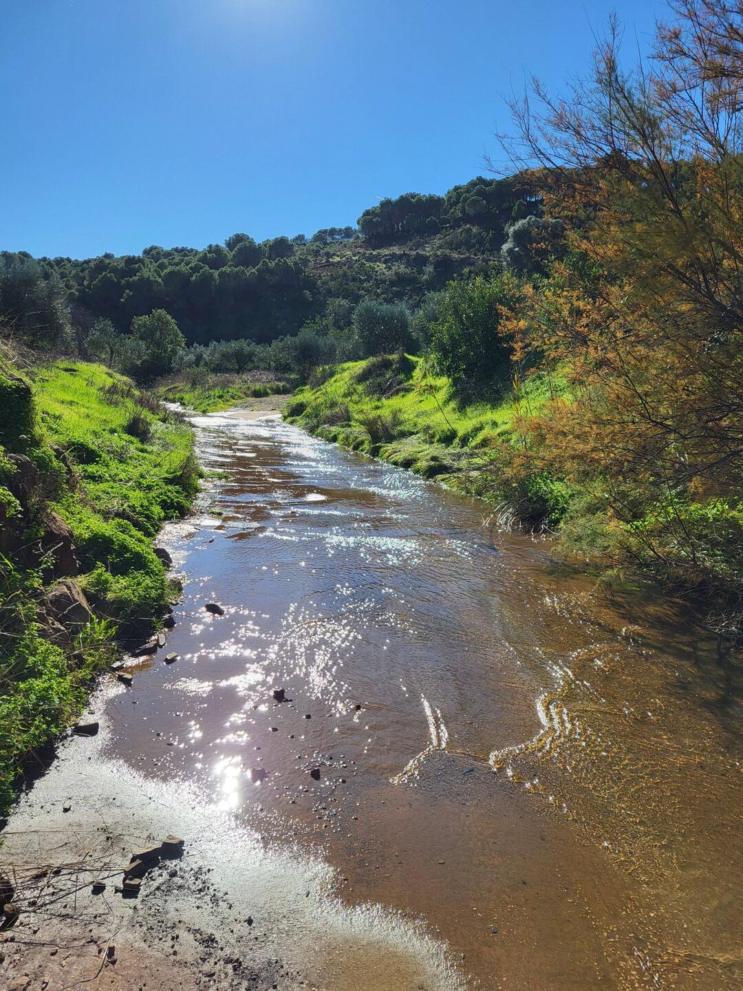 Hier ziehe ich die Schuhe aus.