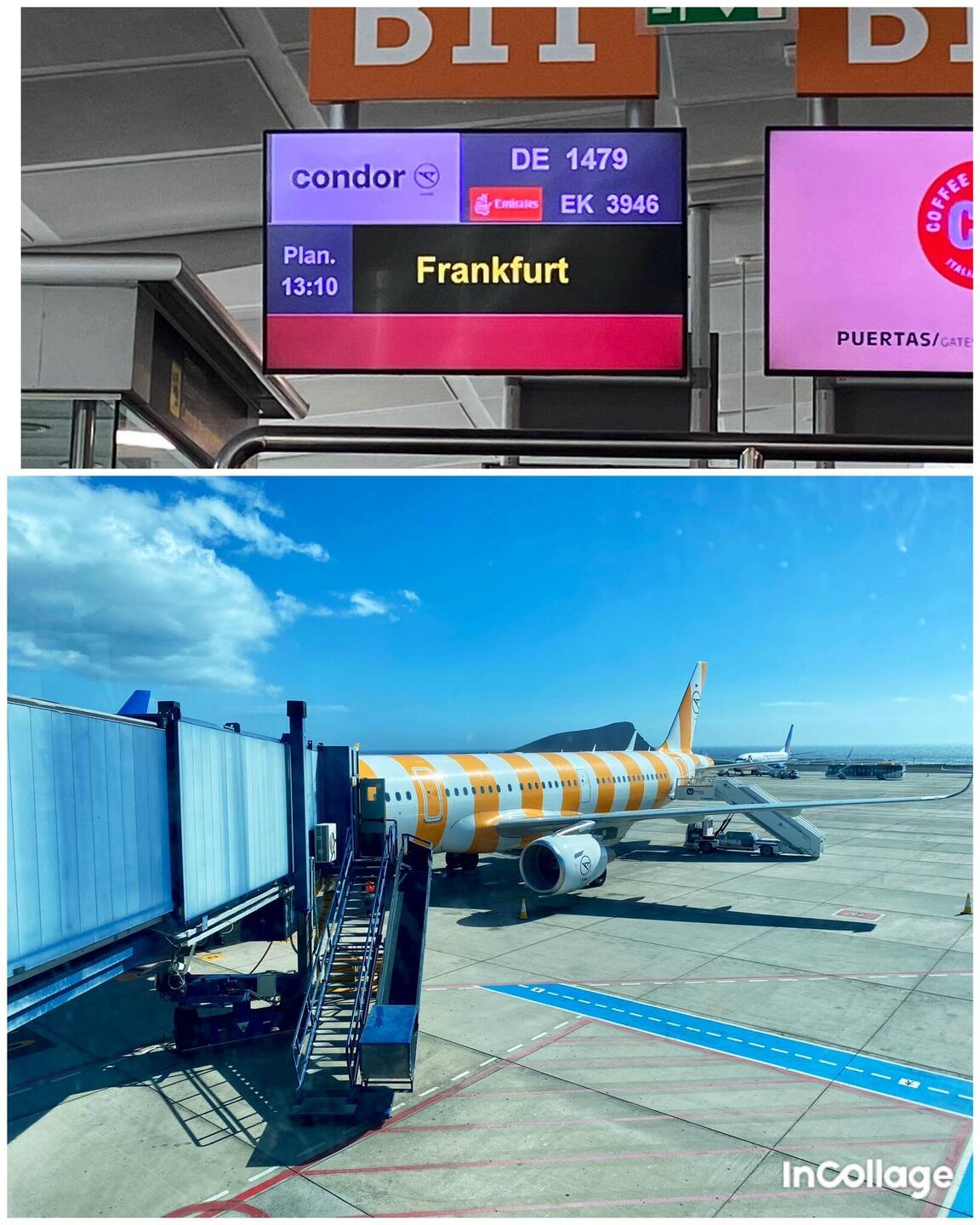 Unsere Maschine in Teneriffa