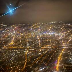 Ankunft in Frankfurt