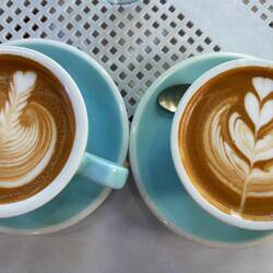 We missed our flat whites and lattes